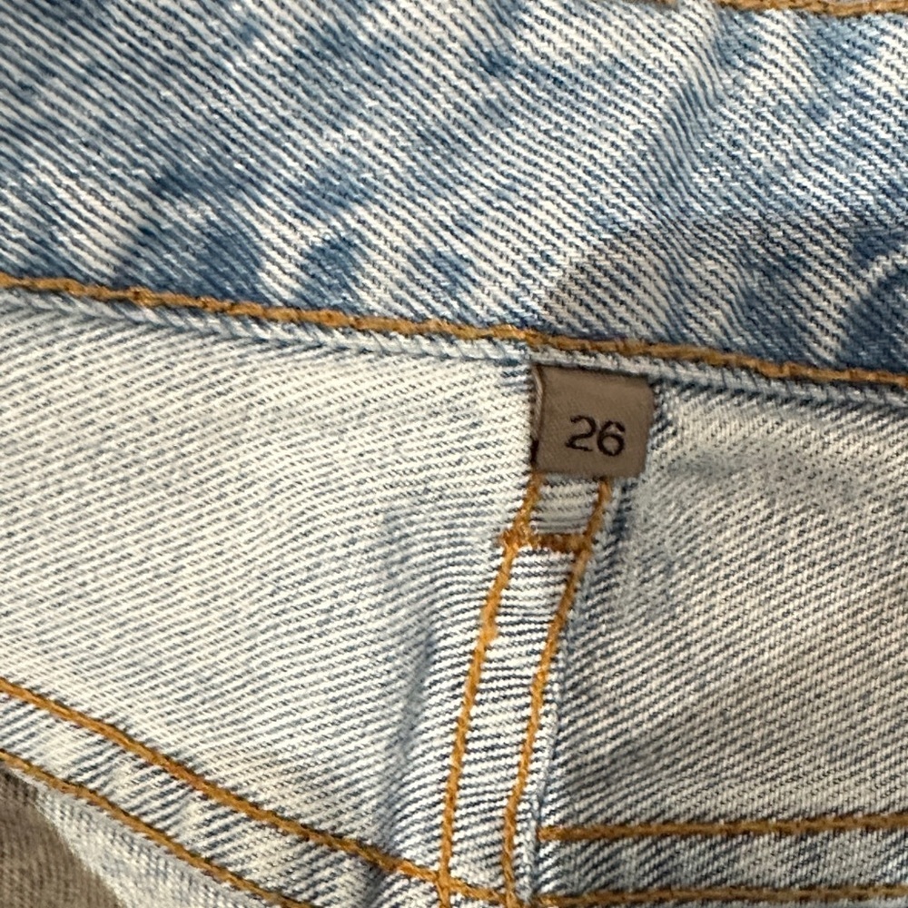 Carmar Light Blue High Rise cropped ankle Women Jeans size 26 - Picture 4 of 8